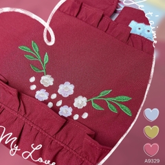 Áo Lụa Hanbok Thêu A9329