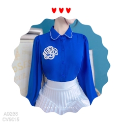 Áo Hoa Hồng Cườm A9285