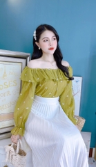 Áo Hoa Thô Nến LiTi A9378