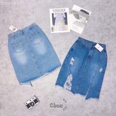 CV Jeans Xẻ Xéo