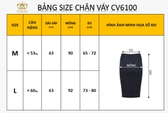 Chân Váy Nơ Eo Thái Lan 70cm CV1055