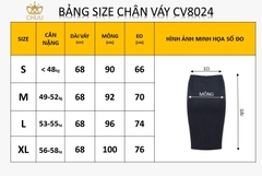 Chân Váy Xoắn Dây CV8024