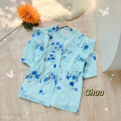 Áo Sơ Mi Tơ Douple Cute A1593