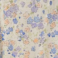 Áo Dài Búp Măng Non AD1467 (áo lẻ)