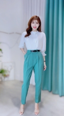 Quần Tây Baggy Nắp Giả Màu Q6090