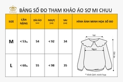 Áo Sơ Mi Cổ Màu Cột Nơ TN A2865