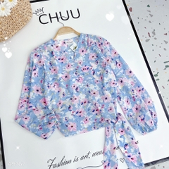 Áo Hoa Mango Đắp Chéo A9367