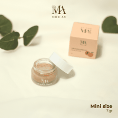 Sáp Tẩy Da Chết Môi Vỏ Hạt Mơ Và Óc Chó - Lip Scrub Apricot Mộc An