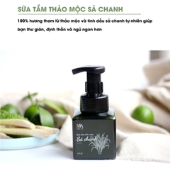 Sữa Tắm Gội Thảo Mộc Tinh Dầu Sả Chanh - Mát Da & Giảm Mụn Lưng