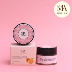 Sáp Tẩy Da Chết Môi Vỏ Hạt Mơ Và Óc Chó - Lip Scrub Apricot Mộc An