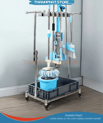 S1012H - Giá treo cây lau nhà, dụng cụ làm vệ sinh, treo trưng bày (MS- S1012H)