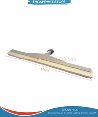 Đầu gạt nước sàn nhựa thay thế 55cm KLENCO Lưỡi gạt trắng