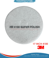 Pad chà sàn 3M 16 Inch 4100 White