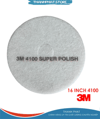 Pad chà sàn 3M 16 Inch 4100 White