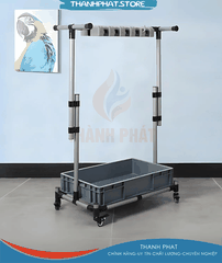 1012H - Giá treo cây lau nhà, dụng cụ làm vệ sinh, treo trưng bày (MS- FY1012H)