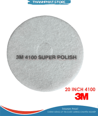 Pad chà sàn 3M 16 Inch 4100 White