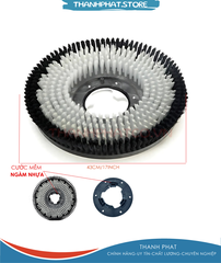 Bàn chải giặt thảm mềm dùng cho máy chà sàn 17inch