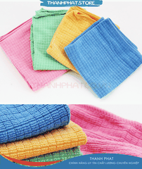 Lốc 4 khăn đa năng Microfiber hàn quốc 35*35cm