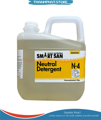 Dung dịch Rủa bát trung tính Smartsan Neutral Detergent N-4