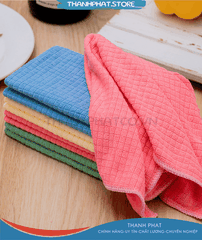 Lốc 4 khăn đa năng Microfiber hàn quốc 35*35cm