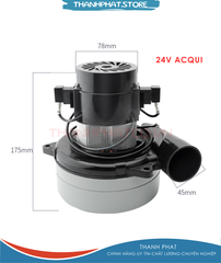 Motor hút máy liên hợp 24V