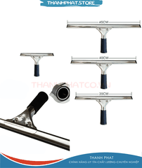 Tay gạt kính inox CB 25cm