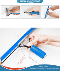 Bộ Tay Bông gạt kính inox AG35cm