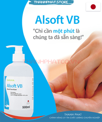 Cồn sát khuẩn tay Saraya Alsoft VB (1 Lít)