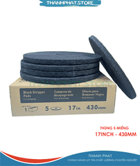 Pad chà sàn Chaobao 17inch màu đen 17inch (43cm thùng 5CS)