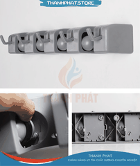 S0405H - Móc Giá treo cây lau nhà, dụng cụ làm vệ sinh, treo trưng bày (MS: S0405H)