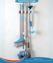 S0506B - Móc Giá treo cây lau nhà, dụng cụ làm vệ sinh, treo trưng bày (MS: S0506B)