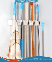 S0506B - Móc Giá treo cây lau nhà, dụng cụ làm vệ sinh, treo trưng bày (MS: S0506B)