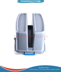 Xô lau kính chuyên dụng 2 ngăn 18L