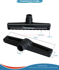Bàn hút bụi thay thế cho máy hút 30-60-80L
