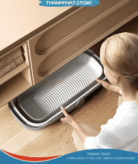 Xô đựng nước gấp gọn đa năng TPS1, thiết kế thông minh vệ sinh nhà cửa, xô giặt cây lau nhà, chùi kính cao cấp
