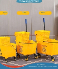 Xe vắt móp đơn 36L CHAOBAO B-040-1