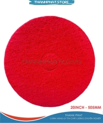 Pad chà sàn Chaobao 20inch màu đỏ 20inch (51cm thùng 5CS)