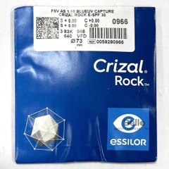 TRÒNG KÍNH ESSILOR CRIZAL ROCK 1.56 - 1.60 - 1.67 BLUE UV CAPTURE