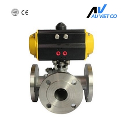 Van bi điều khiển khí nén lắp bích | Đài Loan - Hàn Quốc