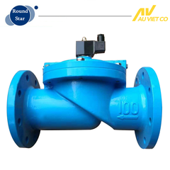 Van điện từ DN100 mặt bích | Thương Hiệu RounD Star