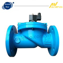 Van điện từ mặt bích DN80 - Phi 90mm Round Star