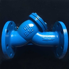 Y lọc Trung Quốc chất liệu gang mặt bích