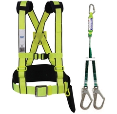 Dây đai an toàn bán thân COV (Hàn Quốc) 2 móc nhôm ST