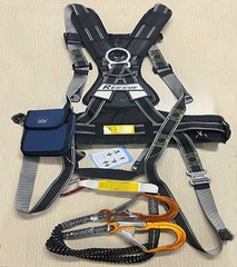 DÂY ĐAI TOÀN THÂN CAO CẤP KÈM DÂY NỐI GIẢM SỐC 1 (HOẶC 2) MÓC NHÔM NHÚN