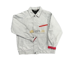 Quần áo bảo hộ vải Kaki Păng rim (Hàn Quốc) phối màu