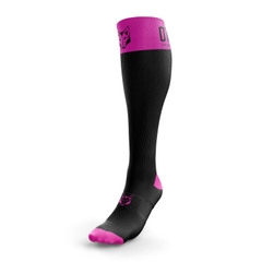 Tất Otso Multisport Recovery -  Black / Fluo Pink