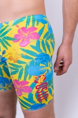 Quần bơi lửng Nam - Yellow Floral