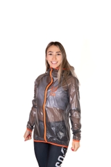 Áo Khoác Chống Nước Otso - Black Orange