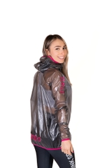 Áo Khoác Chống Nước Otso - Black Pink