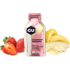 GU ENERGY GEL - STRAWBERRY BANANA